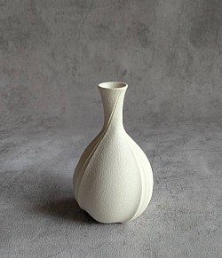陶芸家 宮川浩一 陶芸 白磁 ぐい呑 花器 器 有名陶芸家 日本工芸会 日本伝統工芸展